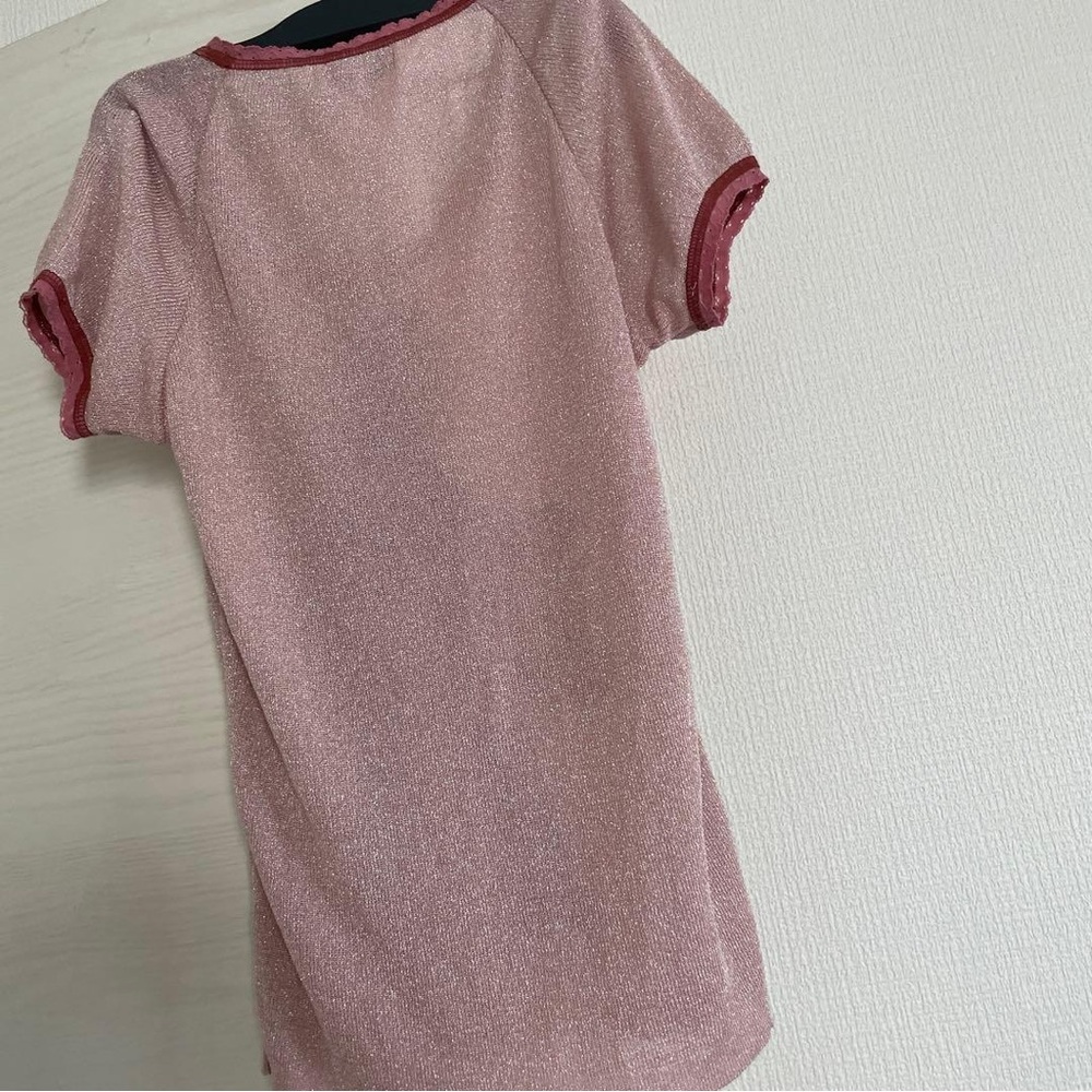 Hysteric Glamour Pink Metallic Vixen Girl Top - Picture 6 of 7